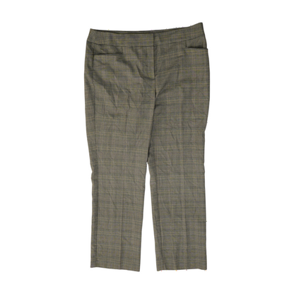 Gray Plaid Pants