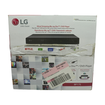 Wired Streaming Blu-ray and DVD Player