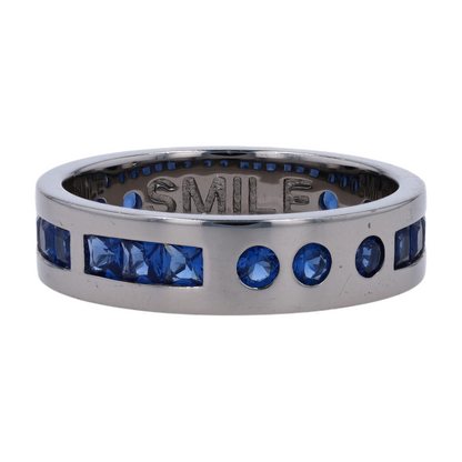 Sterling Silver Cubic Zirconia Band Ring