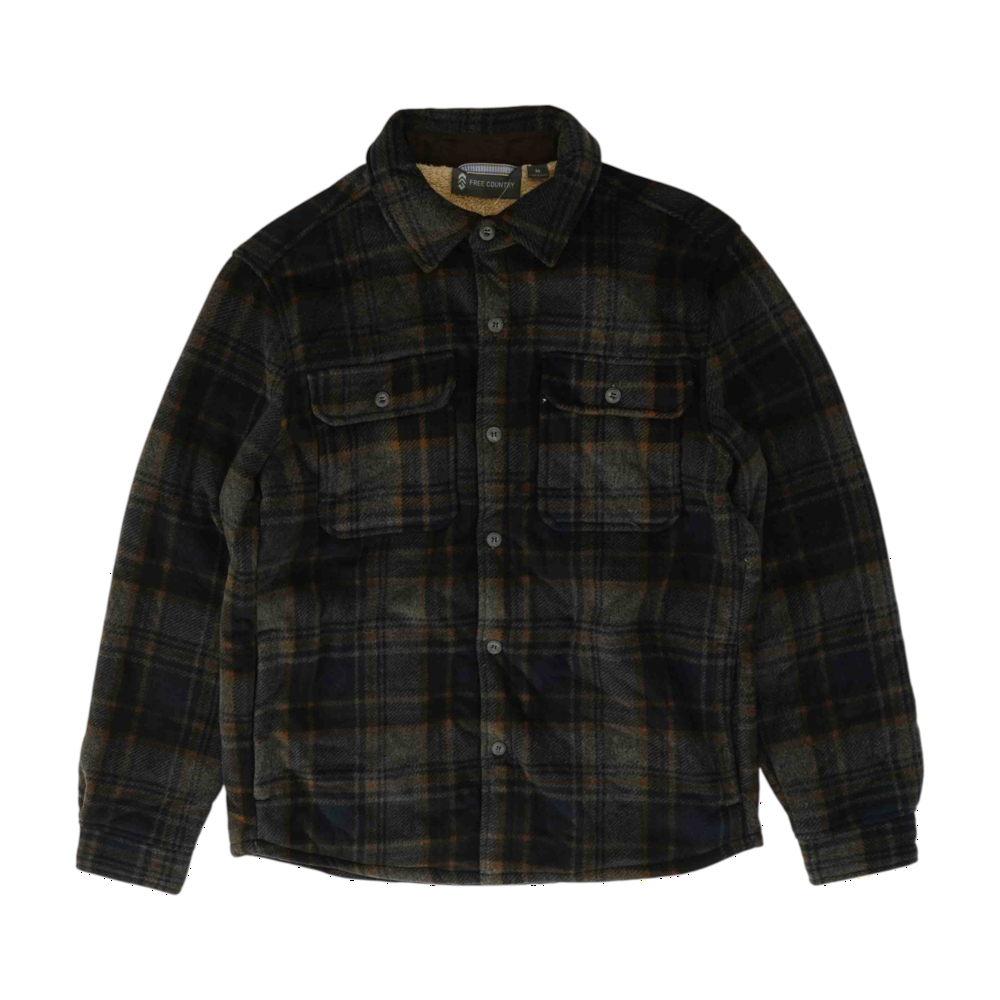 Navy Plaid Jacket