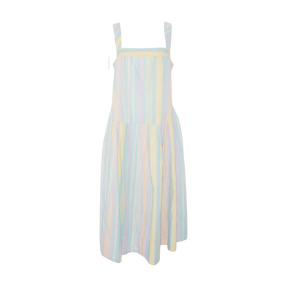 Multi Striped Midi Dress