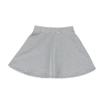 Black Print Skirt