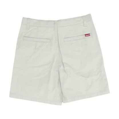 Khaki Solid Chino Shorts