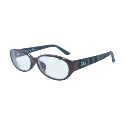 Burgundy CD7069J Oval Prescription Eyewear
