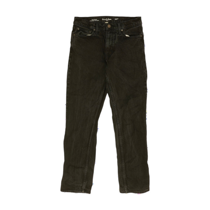 Black Straight Jeans