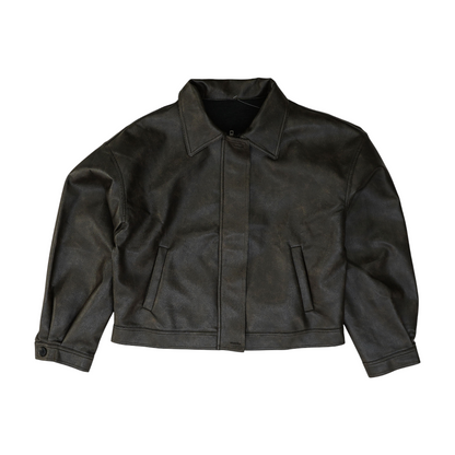 Brown Solid Jacket