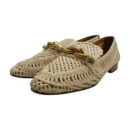 Cream Jessa Flats