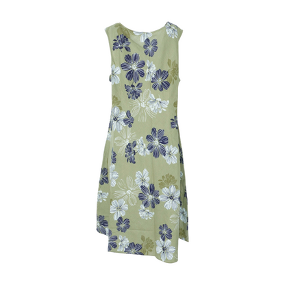 Green Plus Floral Midi Dress