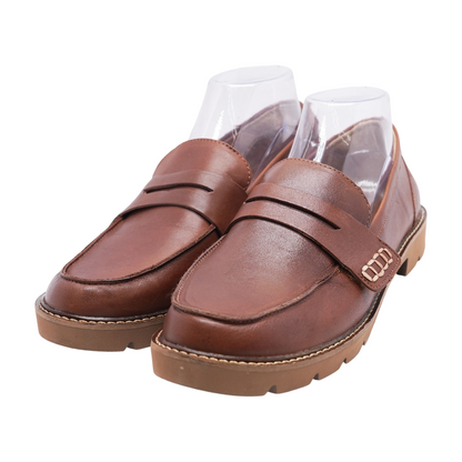 Brown Slip-On Flats
