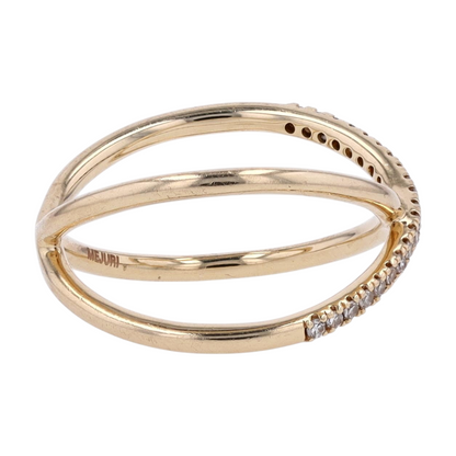 1/10 ctw 14K Yellow Gold Diamond Fashion Ring