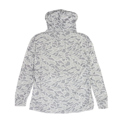 Gray Camo Hoodie Pullover