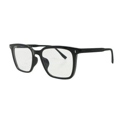 Black 85038 Square Prescription Eyewear
