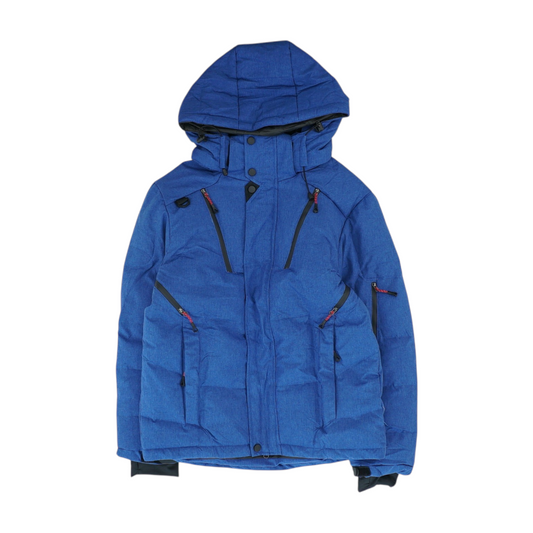 Blue Solid Jacket