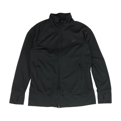 Black Solid Active Jacket
