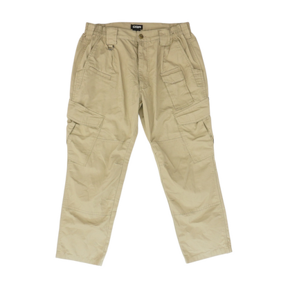 Khaki Straight Pants