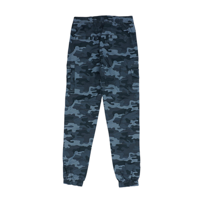 Gray Camo 5-Pocket Pants