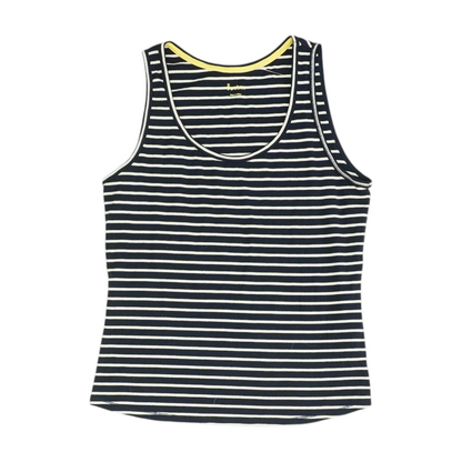 Navy Striped Blouse