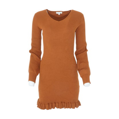 Brown Mini Dress