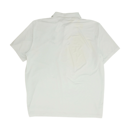 White New York Yankees Solid Short Sleeve Polo