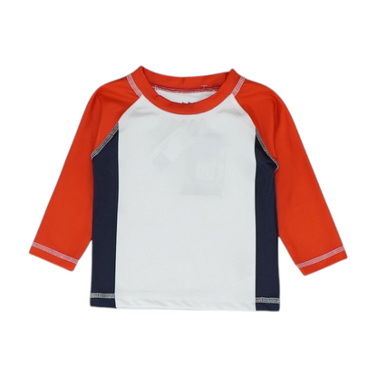 Multi Color Block Swim Top