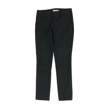 Black Solid Dress Pants