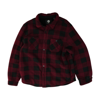 Maroon Check Jacket