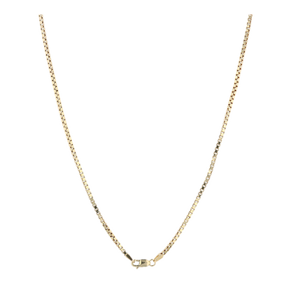 14K Yellow Gold Chain Necklace