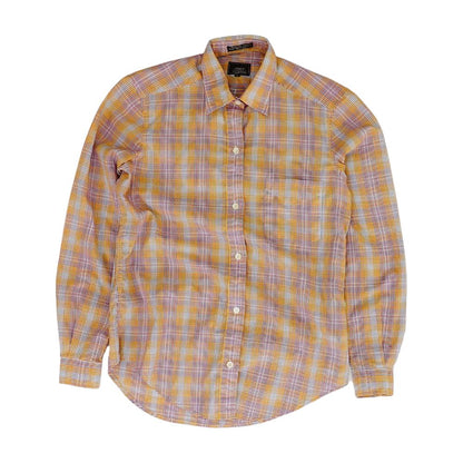 Vintage Multi Plaid Long Sleeve Button Down