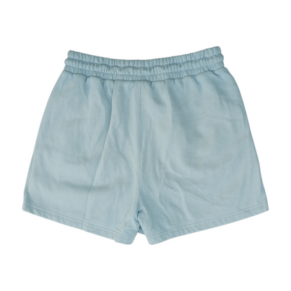 Blue Solid Active Shorts