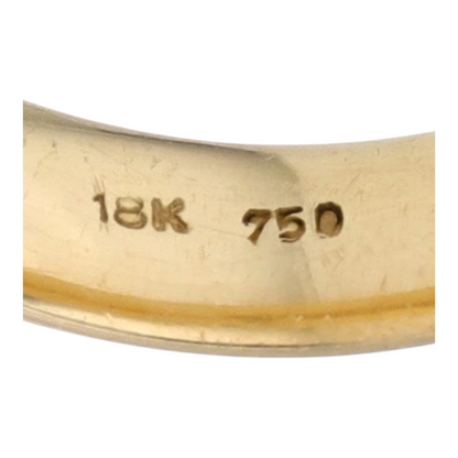 18K Yellow Gold Band
