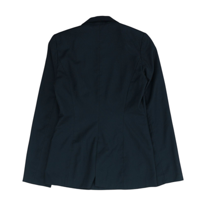 Black Solid Blazer