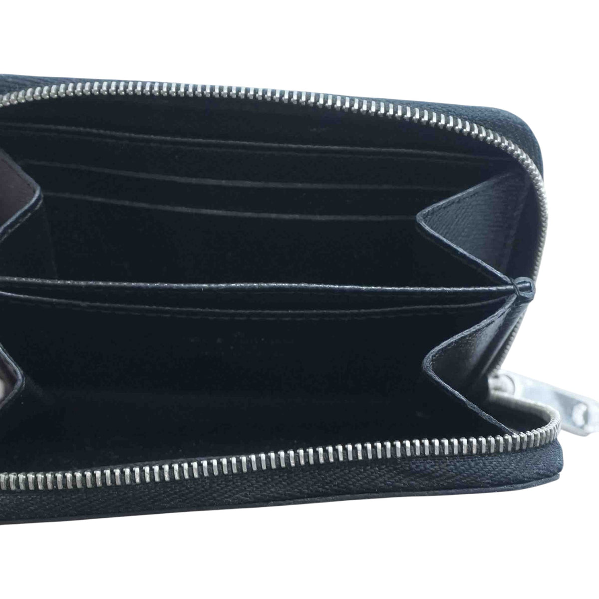 Black Epi Leather Zippy Coin Purse