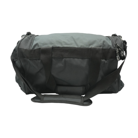 Hover Eddie Bauer Gray Color Block Duffel Bag – Image 2