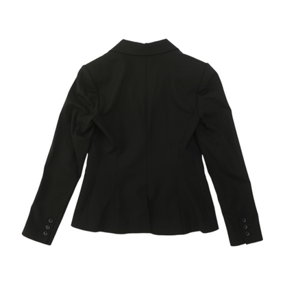 Black Solid Blazer