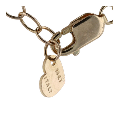 14K Yellow Gold Chain Necklace