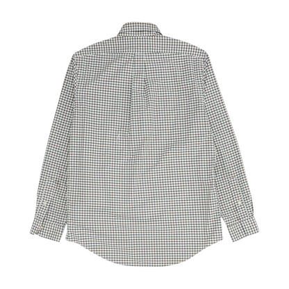 Multi Plaid Long Sleeve Button Down
