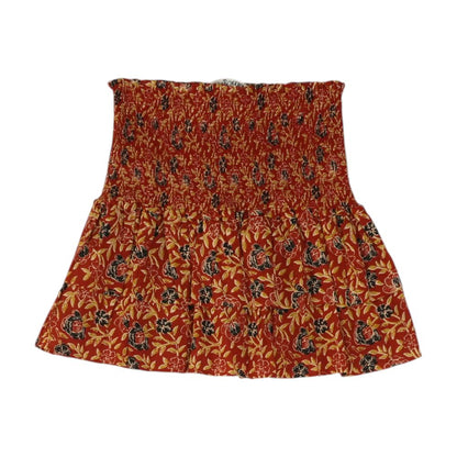 Red Midi Skirt
