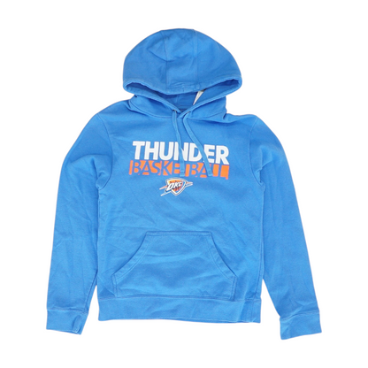 Blue Oklahoma City Thunder Solid Hoodie Pullover
