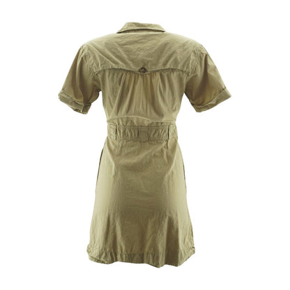Khaki Mini Dress