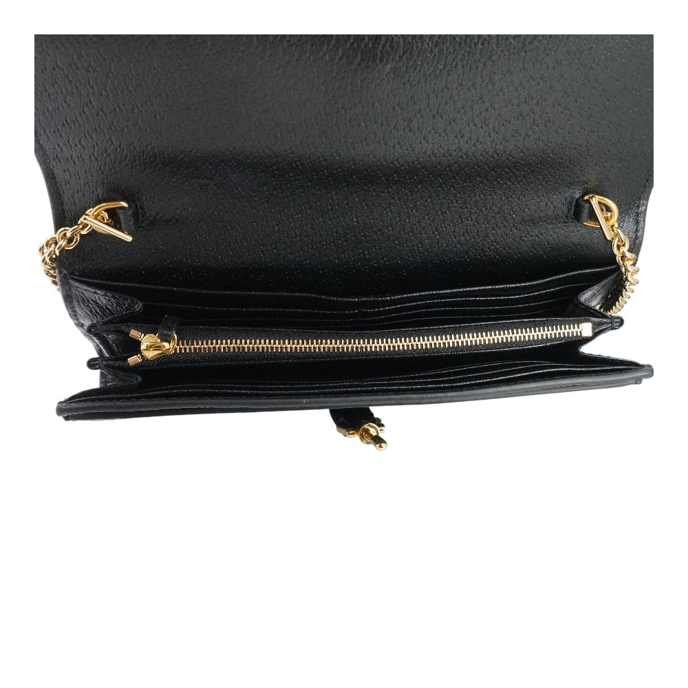 Black GG Denim Jackie 1961 Wallet on Chain – Unclaimed Baggage