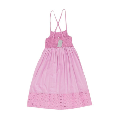 Pink Eyelet Dress