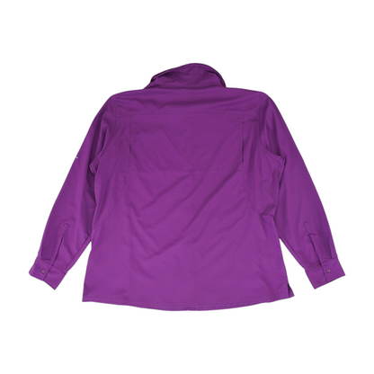 Purple Plus Check Outdoor Button Down