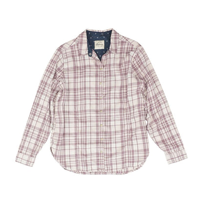 Purple Plaid Button Down