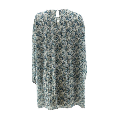 Blue Misc Midi Dress