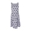 White House Black Market White Polka Dot Midi Dress – Image 1