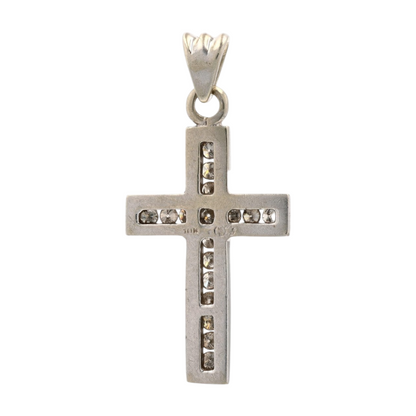 1/5 ctw 10K White Gold Diamond Pendant