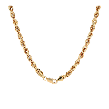 18K Yellow Gold Chain Necklace