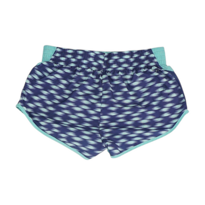Blue Solid Active Shorts
