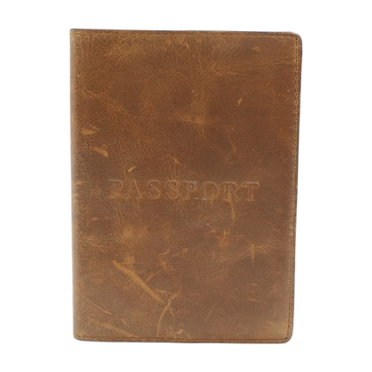 Brown Passport Cover