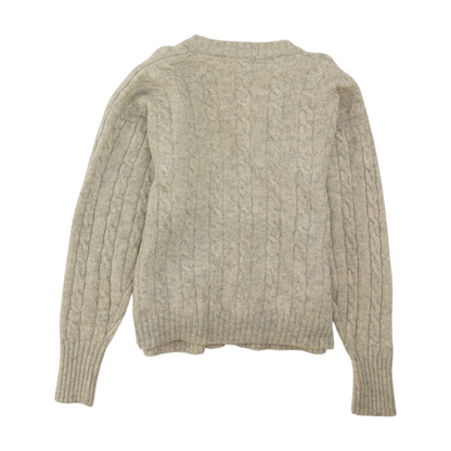 Gray Cardigan Sweater